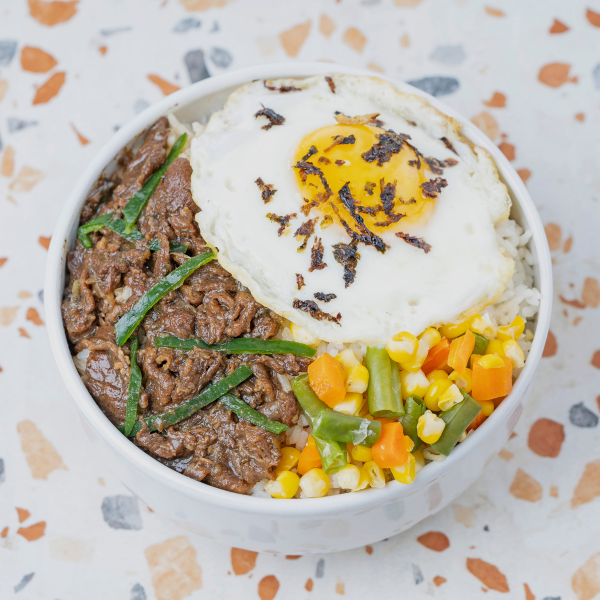 Beef Black Pepper Rice Bowl